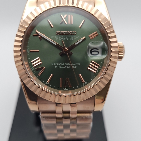 New 39mm Seiko Mod  Automatic Watch - Picture 3 of 9